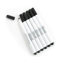 Rotuladores negro puntas variadas pack 6 uds.