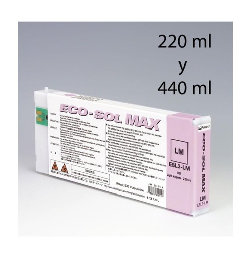 [000870] Cartucho EcoSol-MAX Light Magenta (220ml)