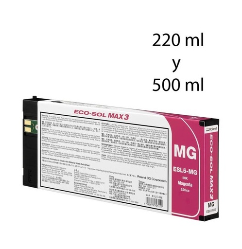 [001151] Cartucho EcoSol-MAX 3 Magenta (220ml)
