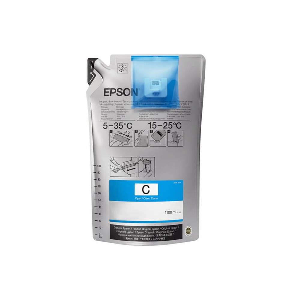 Tinta Epson UltraChrome DS Cyan SC-F6300 1,1L