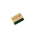 Racleta madera 1m con goma verde 50X9
