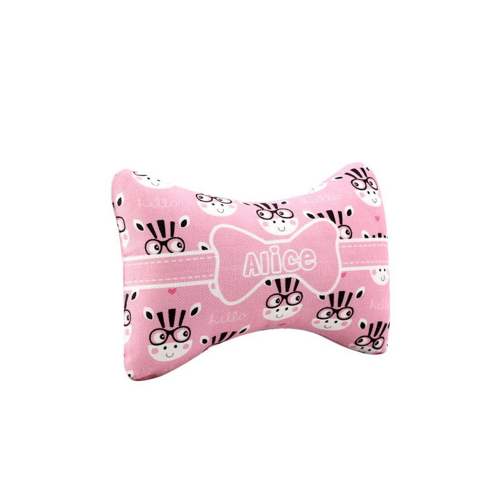 Funda cojín de lino para coche