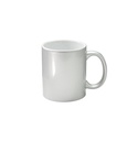 Taza para sublimación cerámica plateada