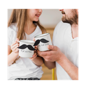 Taza para sublimación cerámica y borde negro