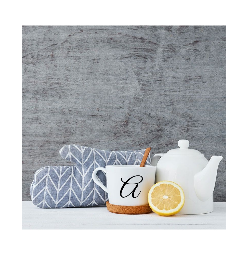 Taza de café o té para sublimación asa curva 8 oz