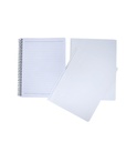 Cuaderno de anillas con tapas de plástico