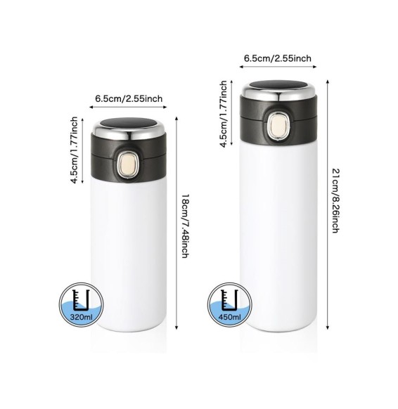 Termo para sublimar 450 ml