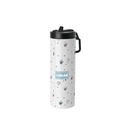 Vaso de acero inoxidable con tapa multifunción 20 Oz