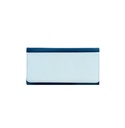 Cartera monedero azul con caja