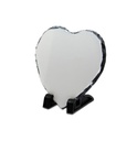 Pizarra sublimable corazón