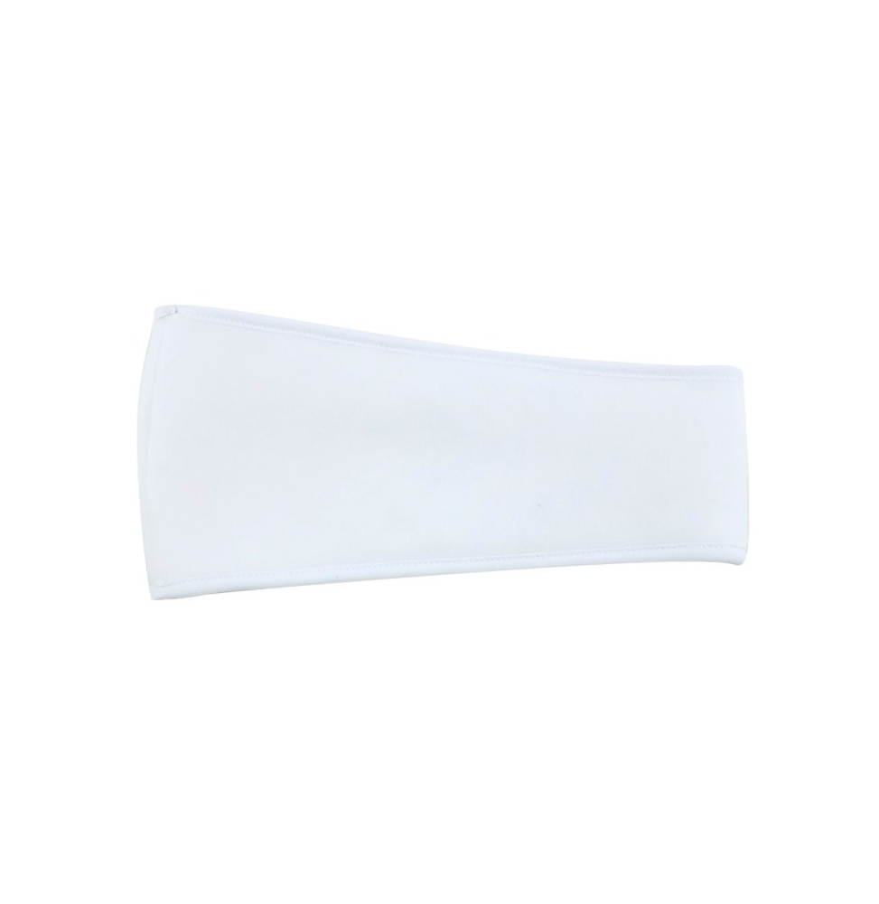 Turbante sublimación blanco 26x10cm