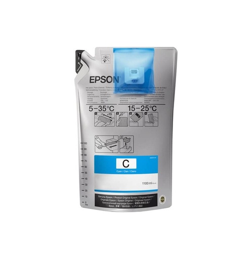 [009643] Tinta Epson UltraChrome DS Cyan SC-F6300 1,1L