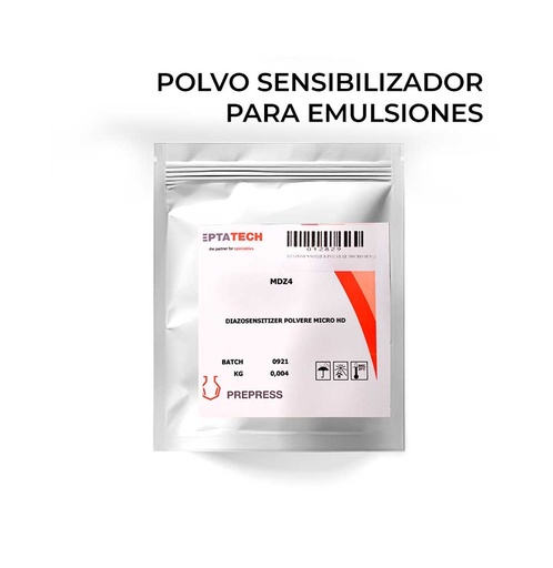 [012829] Polvos Diazo Sensibilizador para Foto emulsiones