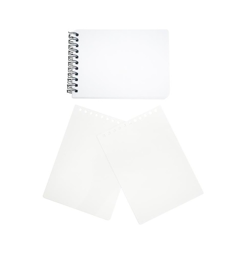 Cuaderno de anillas con tapas de plástico