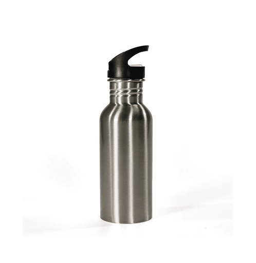 [012690] Botella portátil de acero inoxidable con boquilla 600ml