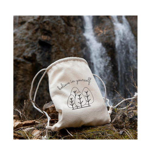 [003838] Bolsa de lino con cordón 29x40 cm