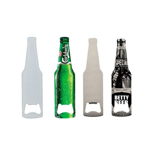 [006565] Abridor botella 14,6x3,7cm  metal para sublimación