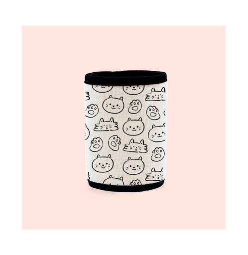 [012684] Funda lino para botes con velcro y borde negro