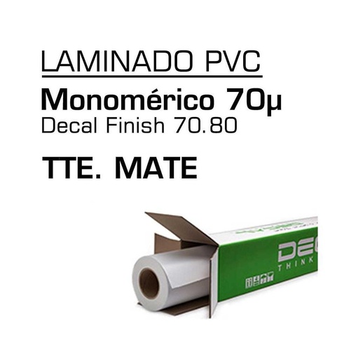 [002193] Laminado Monomerico Decal Mate 70.80 1,37x50