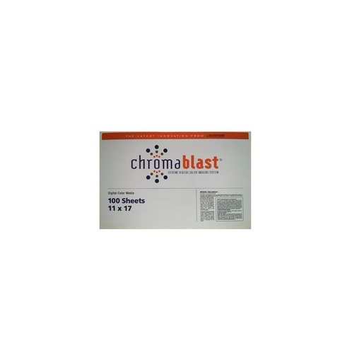 [000186] Papel transfer Chromablast sublima algodón A4 100H