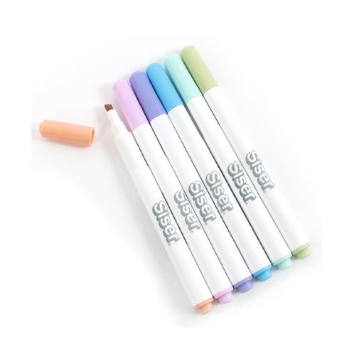[012895] Rotuladores colores pastel pack 6 uds.