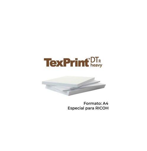 [000139] Papel A4 Sublimacion Texprint DT R Heavy 120g 110 hojas